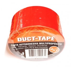 Cinta Duct-tape Roja 48mmx9m (imp)