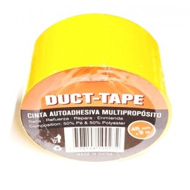 Cinta Duct-tape Amarilla 48mmx9m (imp)