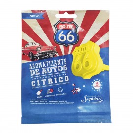 Aromatizador Route 66  Citrico P/ventilacion Auto